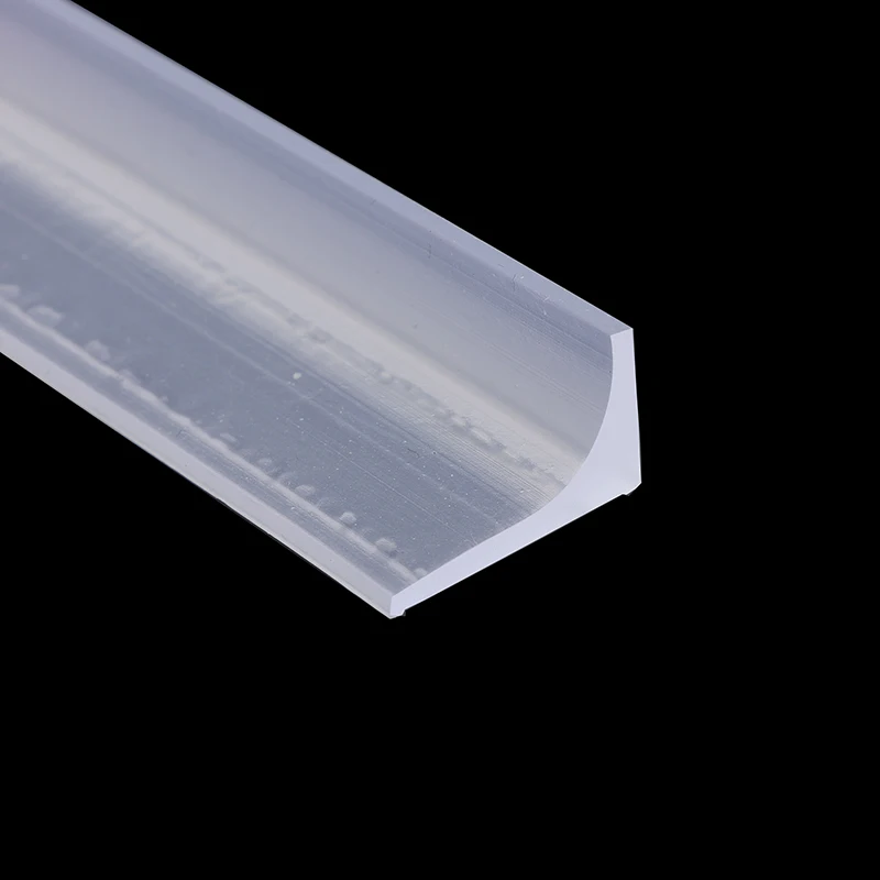 

20x12mm Self-adhesive Shower Drain Splash Prevention Water DamSilicone Bathroom Water Stopper Dry Wet Separation Sealing Strips