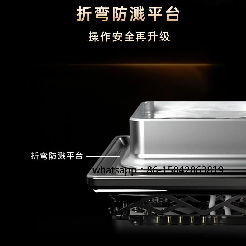150W C5 MHP High Power Constant Temperature Lead-Free Solder Pot, Mini Dipping Tin Furnace for Tin Strip