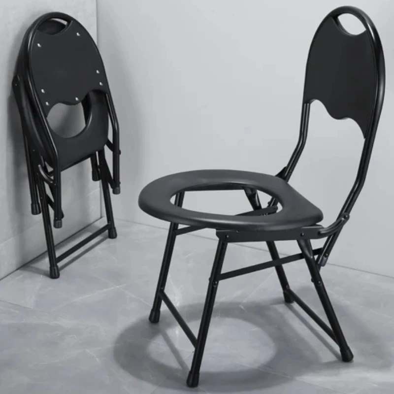 

Для туалетного стула для пожилых беременных женщин, складной стул для ванны, легкий стул для унитаза, стальная мебель для ванной, складной стул