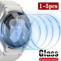 Screen Protector Glass for Samsung Galaxy Watch 8 7 6 5 4 44MM 40MM Anti-scratch Tempered Glass for Samsung Watch 8 7 6 5 4