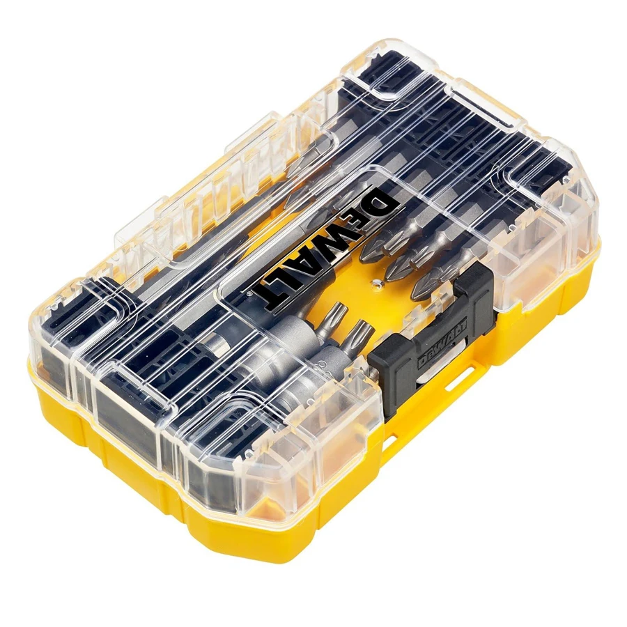 Imagem -06 - Dewalt Impacto Chave de Fenda Bit Conjunto com Case Resistente Case Resistente Tstand Caddy Drill Bits Driver Definir Acessórios Dt70702 40 Pcs