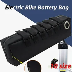 10 Size Silver Fish Lithium Battery Pack Folding Bicycle Electric Bicycle Battery Bicycle Thickened Storage Bag-1250