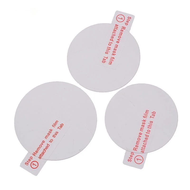 2 Piezas Protector de Pantalla de Vidrio Templado para Reloj, Ajuste 27mm 28mm 29mm 30mm 32mm 34mm 35mm 36mm 37mm 40mm 42mm 5