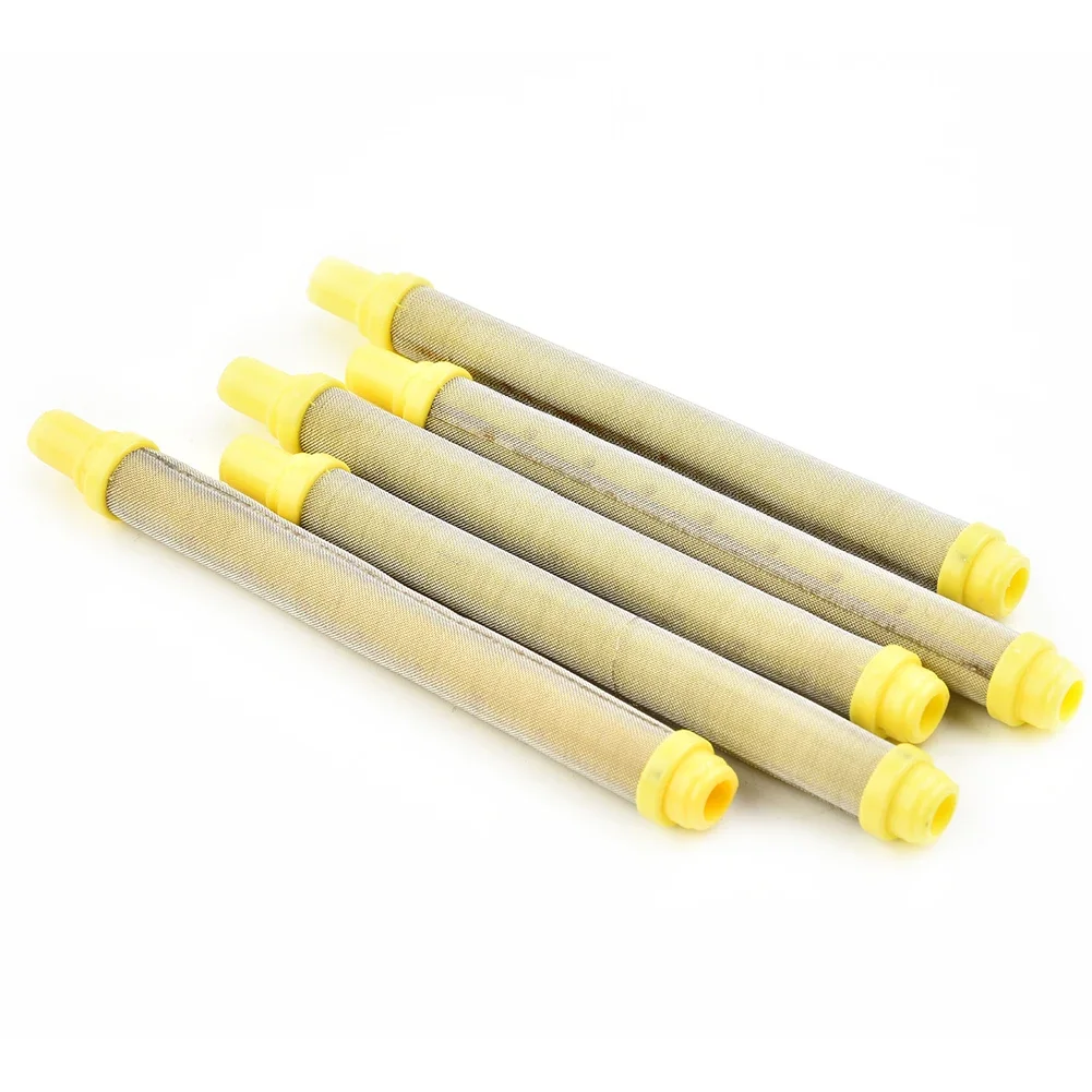 Clean Tool 100mesh Filter 100Mesh 304 Stainless Steel Filter Resistance To Compression Spray Tool YELLOW Durability Length 103mm
