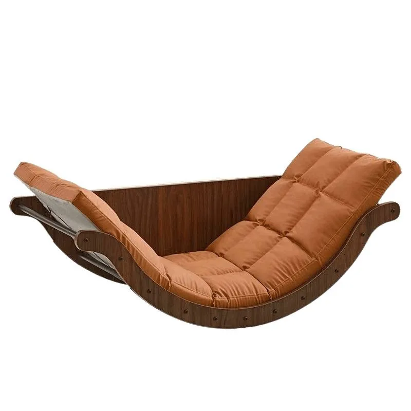 Banana boat lazy sofa rocking chair multifunctional moon rocking chair living room bedroom balcony recliner table chair bed