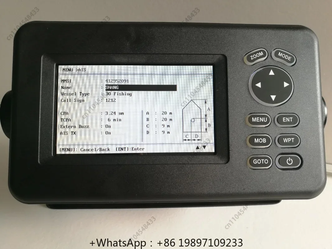 2025 جديد بأعلى جودة Matsutec HP-528A 4.3 "شاشة LCD ملونة محمولة بنظام تحديد المواقع