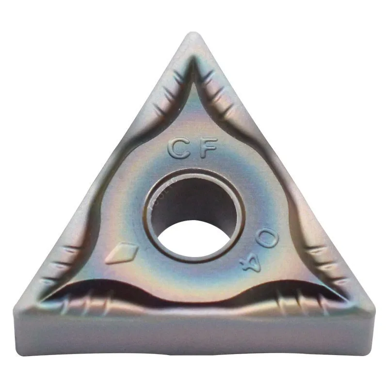 For CNC Insert Triangle Insert Stainless Steel Outer Cylindrical Turning Tool Grain Alloy Roughing Cutter Head TNMG160404 08