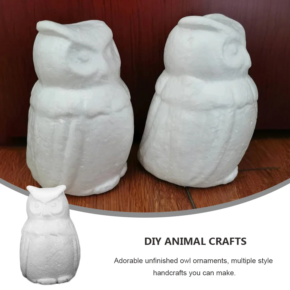 4 قطع من الرغوة غير المكتملة على شكل حيوان للأطفال، مجموعة أدوات يدوية للأطفال، مشاريع فنية للرسم، ديكور هدايا عيد الميلاد وأعياد الميلاد