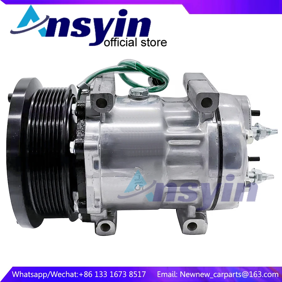 SD7H15 AC Compressor For Caterpillar 70-1-0004 3201291 320-1291 54095 4095 4095U1 54095 4095 AA7H15AA 3389100 4720559 472-0559