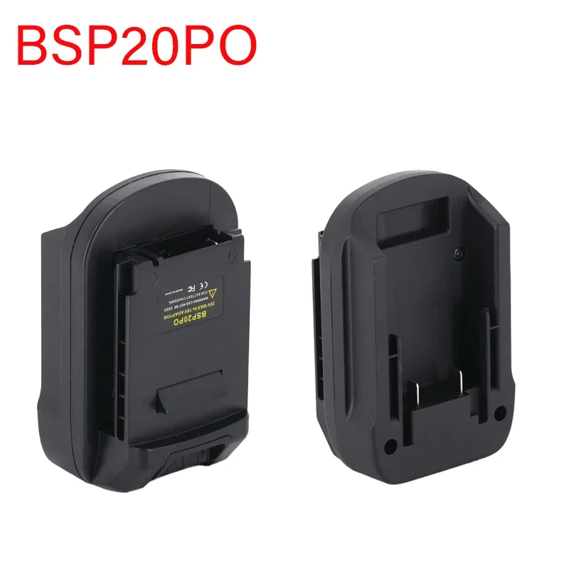 

For Stanley Black&Decker 20V Lithium Ion Battery BSP20PO Battery Adapter for Porter Cable 18V Power Tools PC18BLX PCC680L PC18B