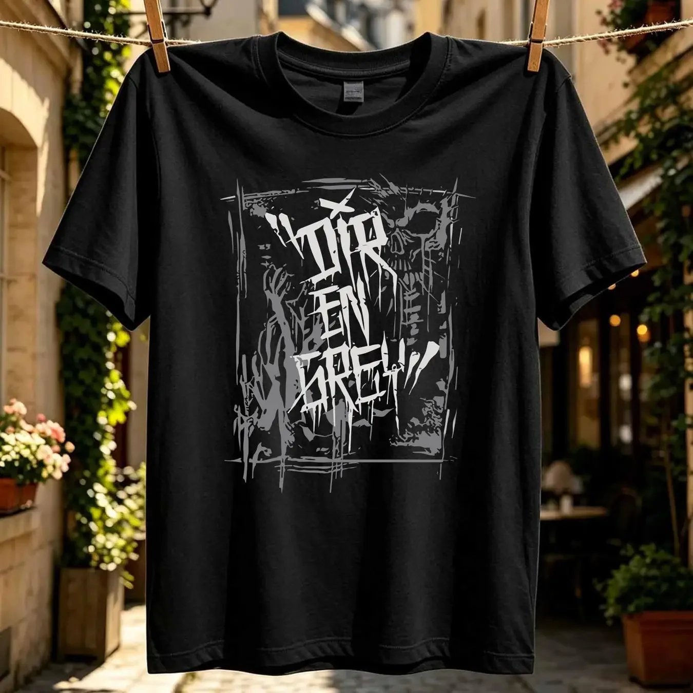 washed T Shirt VINTAGE Y2K DIR EN GREY 2009 ALL VISIBLE THINGS TOUR GRAPHIC TSHIRT MENS LARGE vintage Washed Versatile Casual