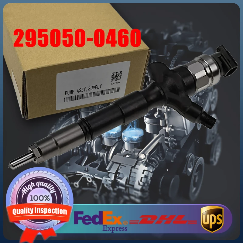 

295050-0460 23670-30400 23670-39365 23670-0L090 23670-09350 Fuel Injector for Toyota Hilux Land Cruiser 1KD-FTV Engine