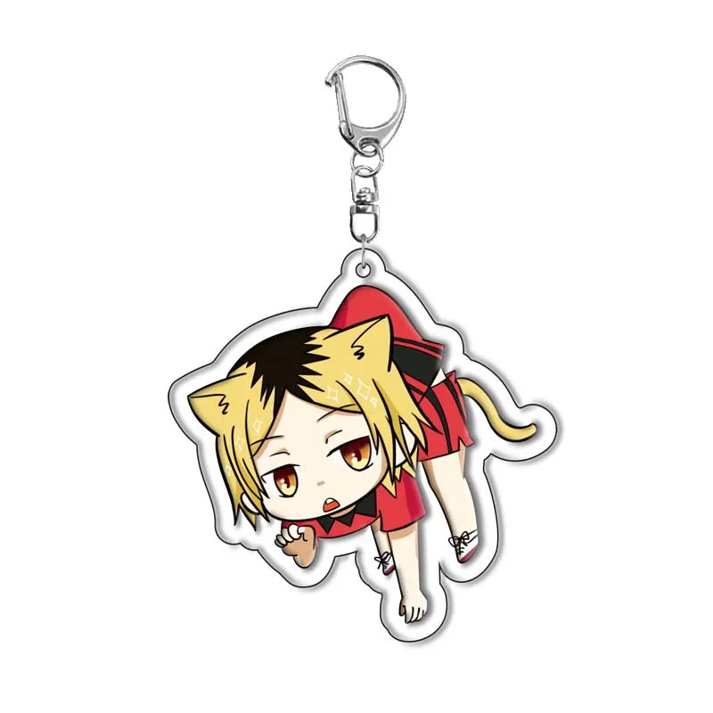 Haikyuu!! Hinata Shoyo Acrylic Keychain Keyring Anime Merchandise Gift Cross-border Stock Dropshipping Ready Ship Pendant