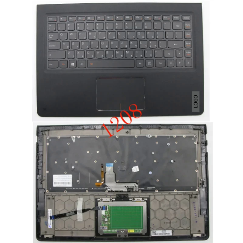 New for Lenovo IdeaPad Yoga 900-13isk biz yoga 900-13isk2 laptop upper case L 80mk W/KB he 5cb0k48471