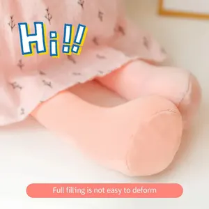 Creative rainbow plush toy for children, girl heart, long ear, peace rabbit, comfort doll, pillow, gift, new 12 Main Sales Coelho Plucia - №12