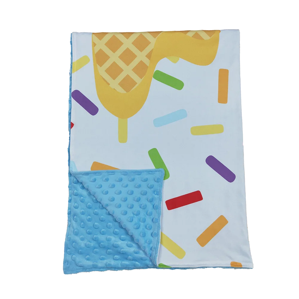 Одеяла Baby Kids Blue Team Sprinkles Drips