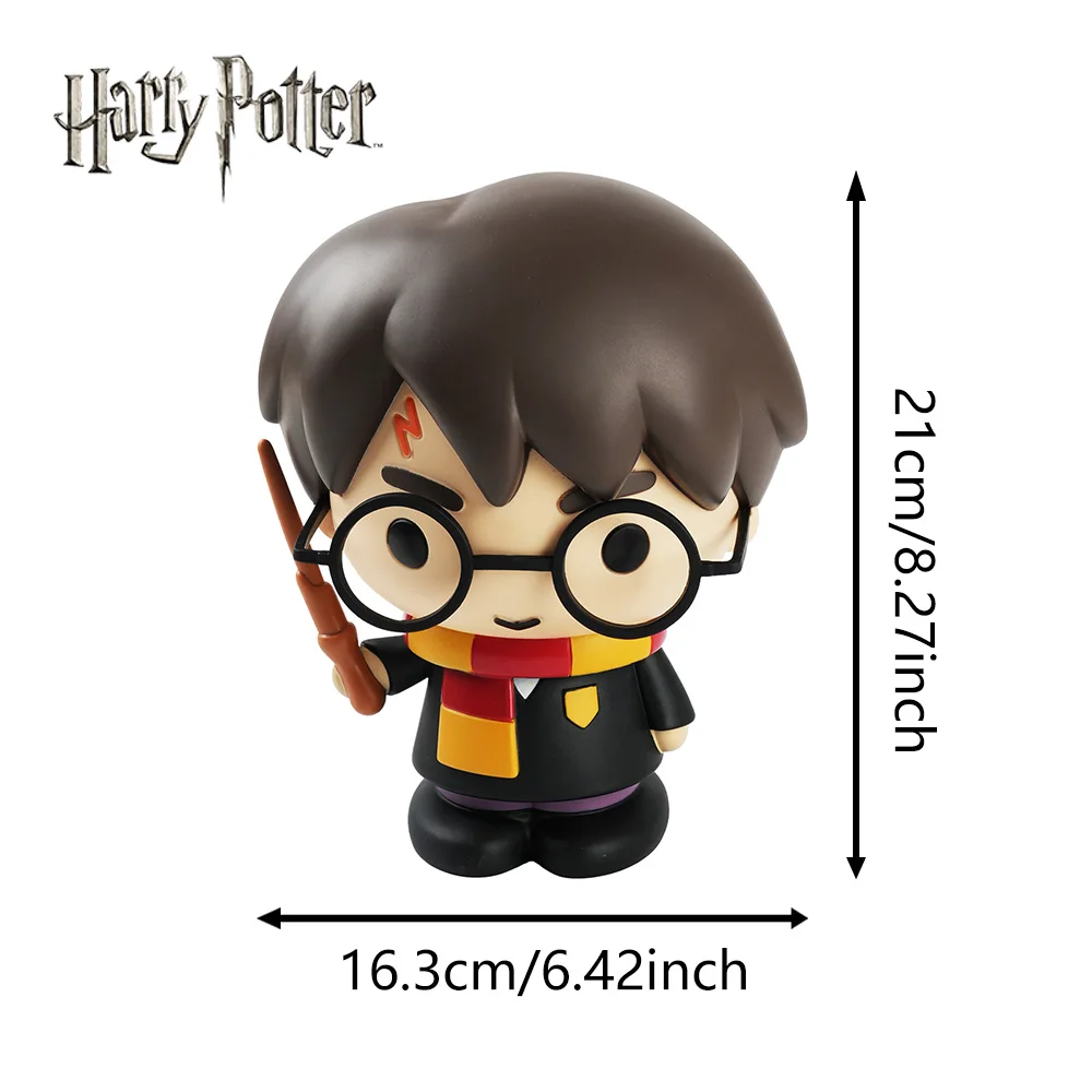 Harry Potter Officially Licensed PVC Piggy Bank Coin Bank Figurine Money Box Home Decor Collectible Desktop Organizer Savings Ja