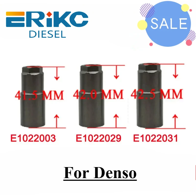 

Auto Fuel Injector Nozzle Cap Nut E1022003 41.5mm Nozzle Sprayer Connector Nut E1022031 42.5mm for Denso E1022029 42mm