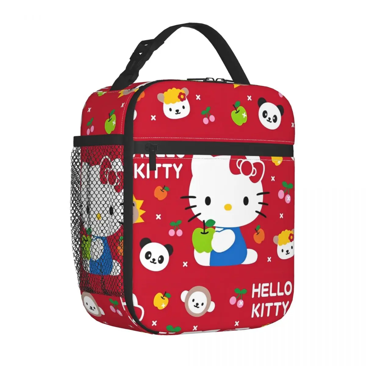 

Hello Kitty Insulated Lunch Bag Cooler Bag Lunch Container Kawaii Cartoon High Capacity Tote Lunch Box Food Bag Beach Outdoor