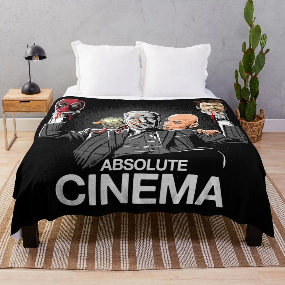 

Absolute Cinema 3 Throw Blanket Luxury Brand Sofa Quilt Vintage wednesday Blankets