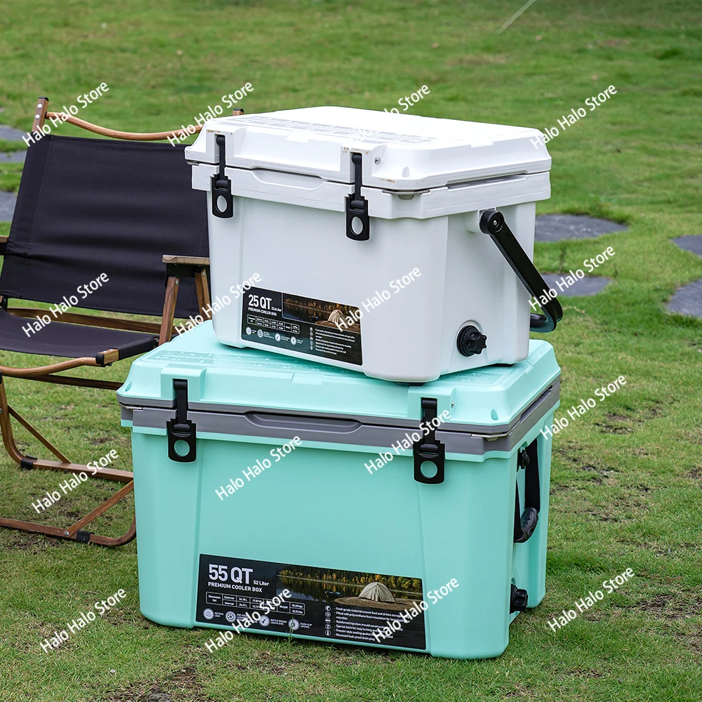 Caja de hielo para acampar con - Outdoor Hunting Table reseña y precio