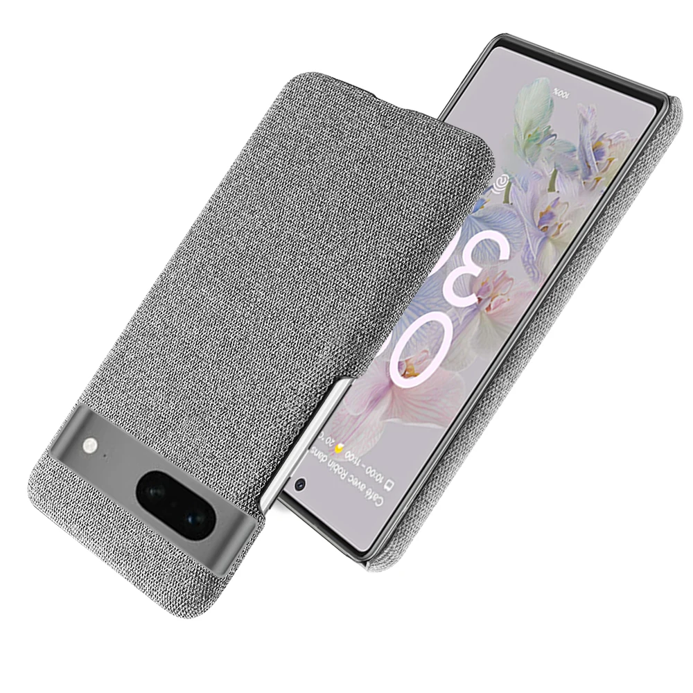 Per Google Pixel 7a 7 Pro 6 6pro custodia in tessuto di lusso antiscivolo per Google Pixel 7a 7 7pro panno Capa