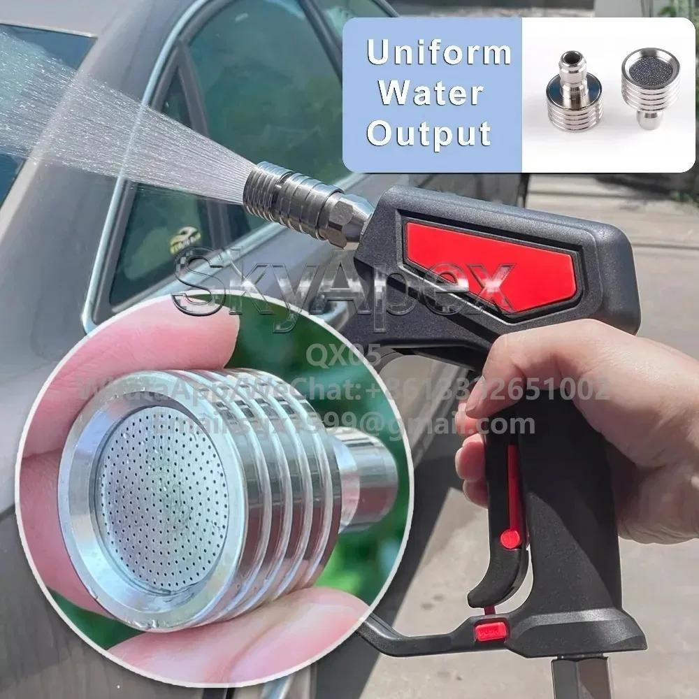 Wholesale High Pressure Washer Nozzle Stainless Steel Gun Tip 1 4 Inch Quick Connect For Car Tire Washing Use
