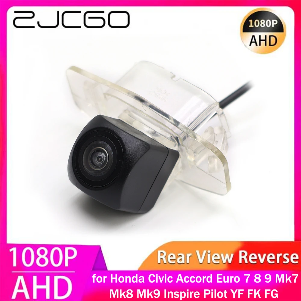 AHD 1080P Parking Reverse Back up Car Rear View Camera for Honda Civic Accord Euro 7 8 9 Mk7 Mk8 Mk9 Inspire Pilot YF FK FG