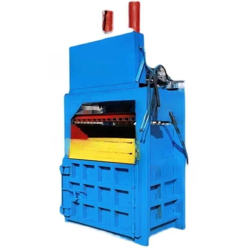 

Hydraulic baler, plastic bottle can scrap metal hydraulic baler, vertical film press