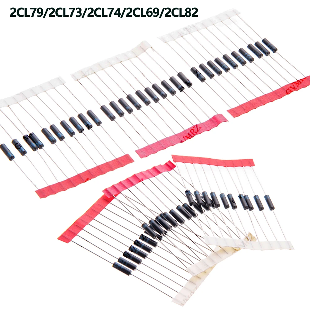 10PCS 2CL 2CL72 2CL73 Series High Voltage Rectifier Diode Through-Hole Encapsulated Diode 2CL79/2CL73/2CL74/2CL69 2CL77