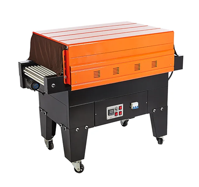 Automatic luggage parcel small box shrink machine packaging film wrap machine candy wrapping machine