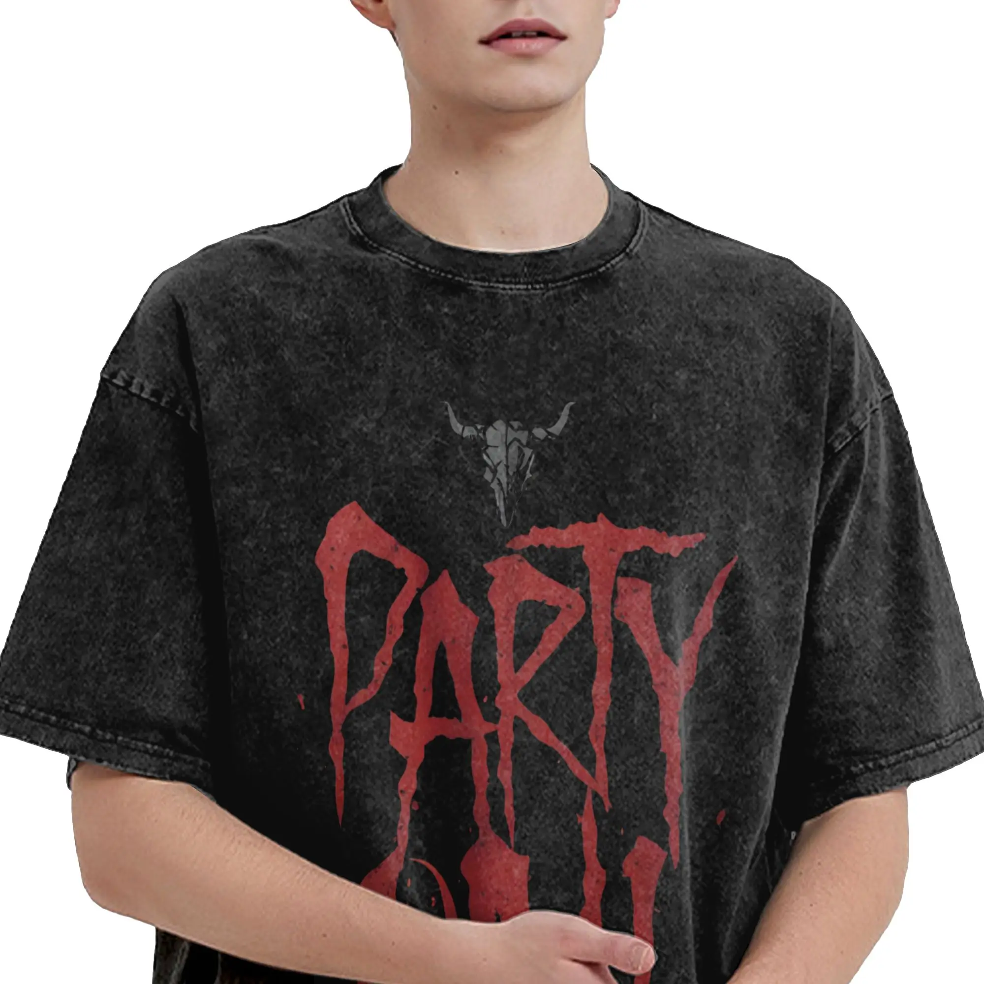 Harajuku Washed Shirt 2026 German Open Air rock Festival  Merch Novelty T Shirt Oversize  Streetwear Short Sleeve Graphic Tees