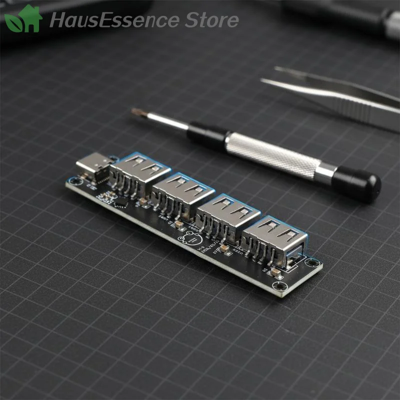 ※CH334 USB 2.0 HUB 4 Port USB Expander MTT Multi Transaction Translator USB Splitter Module For DIY Electronics