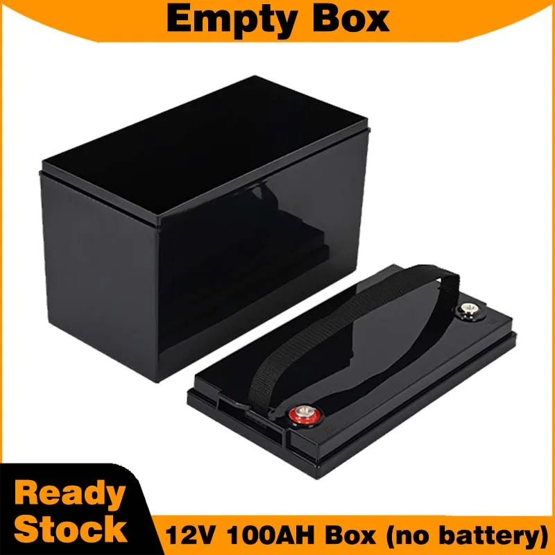 

Корпус батареи 12 В 100 Ач Тип герметизации клея Литий-ионный аккумуляторный ящик для хранения солнечной системы 12,8 В LiFePO4 Чехол без батареи