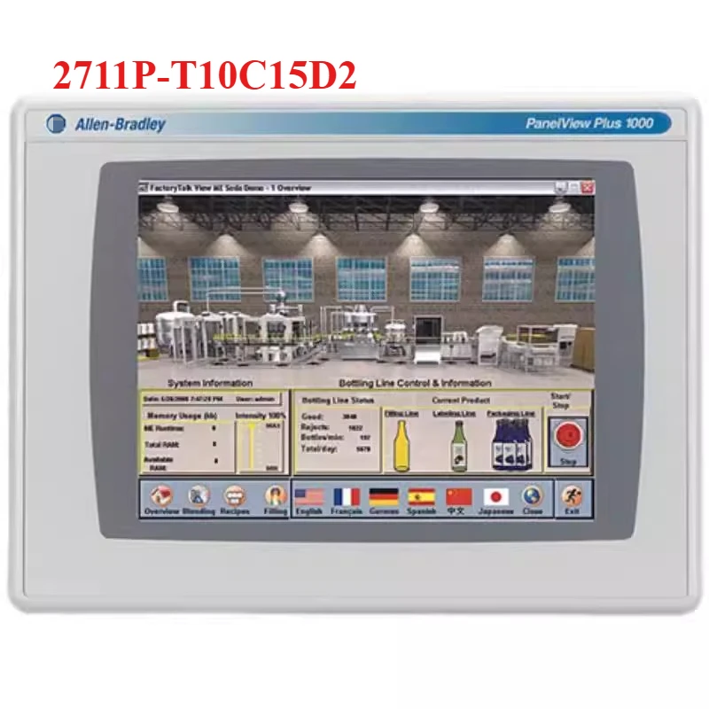 Allen-Bradley 2711P-T10C15D2 Сер. Терминал PanelView Plus