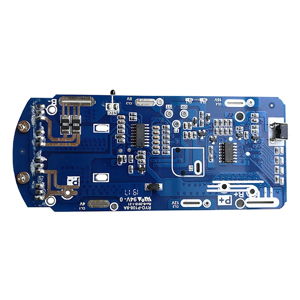 P108 15*18650 akumulator obudowa z tworzywa sztucznego ładowania obwód ochronny płyty PCB dla RYOBI 18V 9Ah P103 BPL-1815/1820G/18151/1820 jeden +