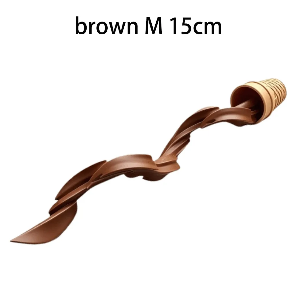 Retractable Structure Ice Cream Sword Toy Curved Shape Colorful Cone Retractable Sword Toy Smooth Surface Ice Cream Prank Toy