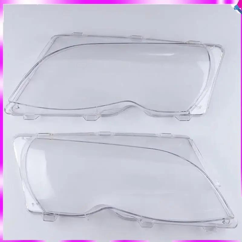 N96R 車のフロントヘッドライトレンズカバー BMW 3 シリーズ E46 4 ドア 2002-2005 ヘッドライトハウジング