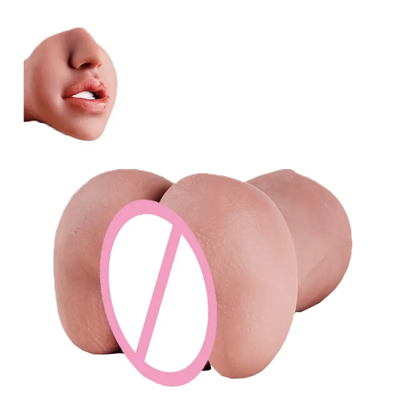 New adult sex toy manual airplane cup mouth vagina and anus three-hole inverted mold male masturbation device sex toy 18