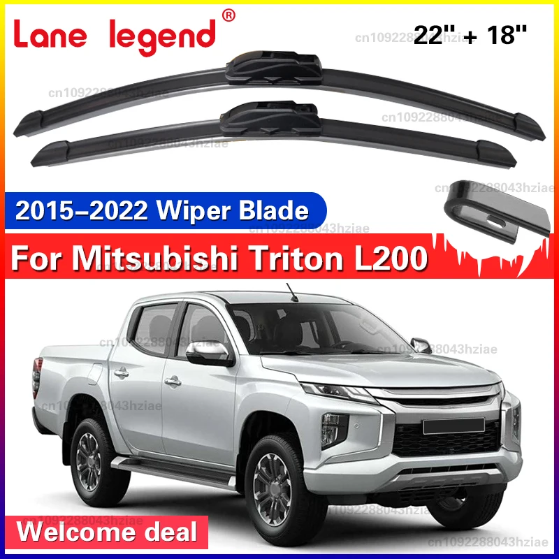 

Для Mitsubishi Triton L200 2015-2022 щетки стеклоочистителя переднего стекла 2 шт. аксессуары для окон ветрового стекла 2016 2017 2018 2019 2020