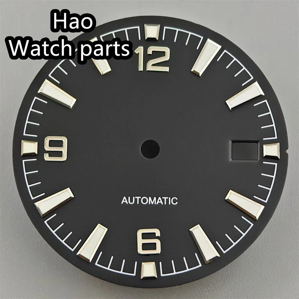 BLIGER 31mm sterile watch dial luminous fit NH34 NH35 NH36 NH38 movement