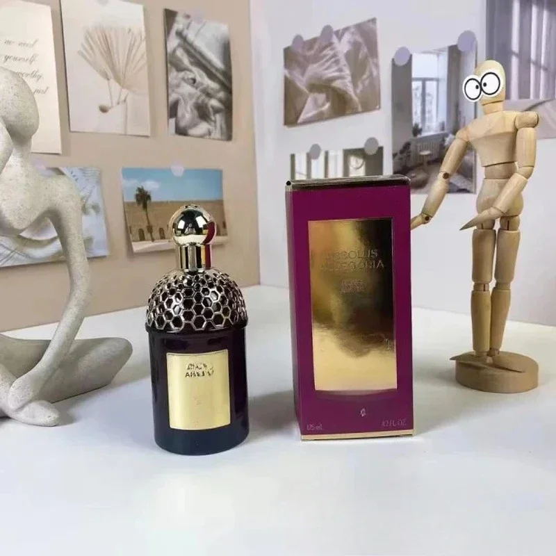 Perfume de 125ml para mujer, rosa, larga duración, Floral, duradero, fragancia para hombre, cuero de sándalo, feromonas, Perfumes de Colonia