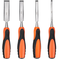 4pcs Professional Wood Carving Chisel Knife Hand Tool Set For Woodworkers Woodworking Carving Wood Chisel for Carpenter