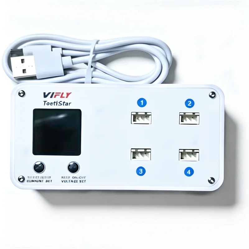 VIFLY ToothStor 2S Charger, 4-Channel, Smart & Safe, with/Without BT3.0
