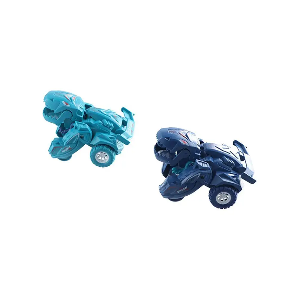 1 PCS Funny Dinosaur Robot Car Toy Creative Transformer Dinosaur Car High Quality Automatic Transform Toy