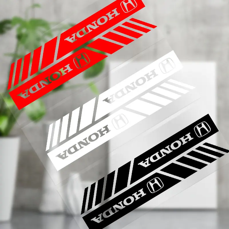 2 قطعة سيارة مرآة الرؤية الخلفية الجانب ملصق لاصق لامع ورائع جسم السيارة لهوندا Cb650r فورزا 125 سيفيك صالح سيتي كراي أكورد CB500