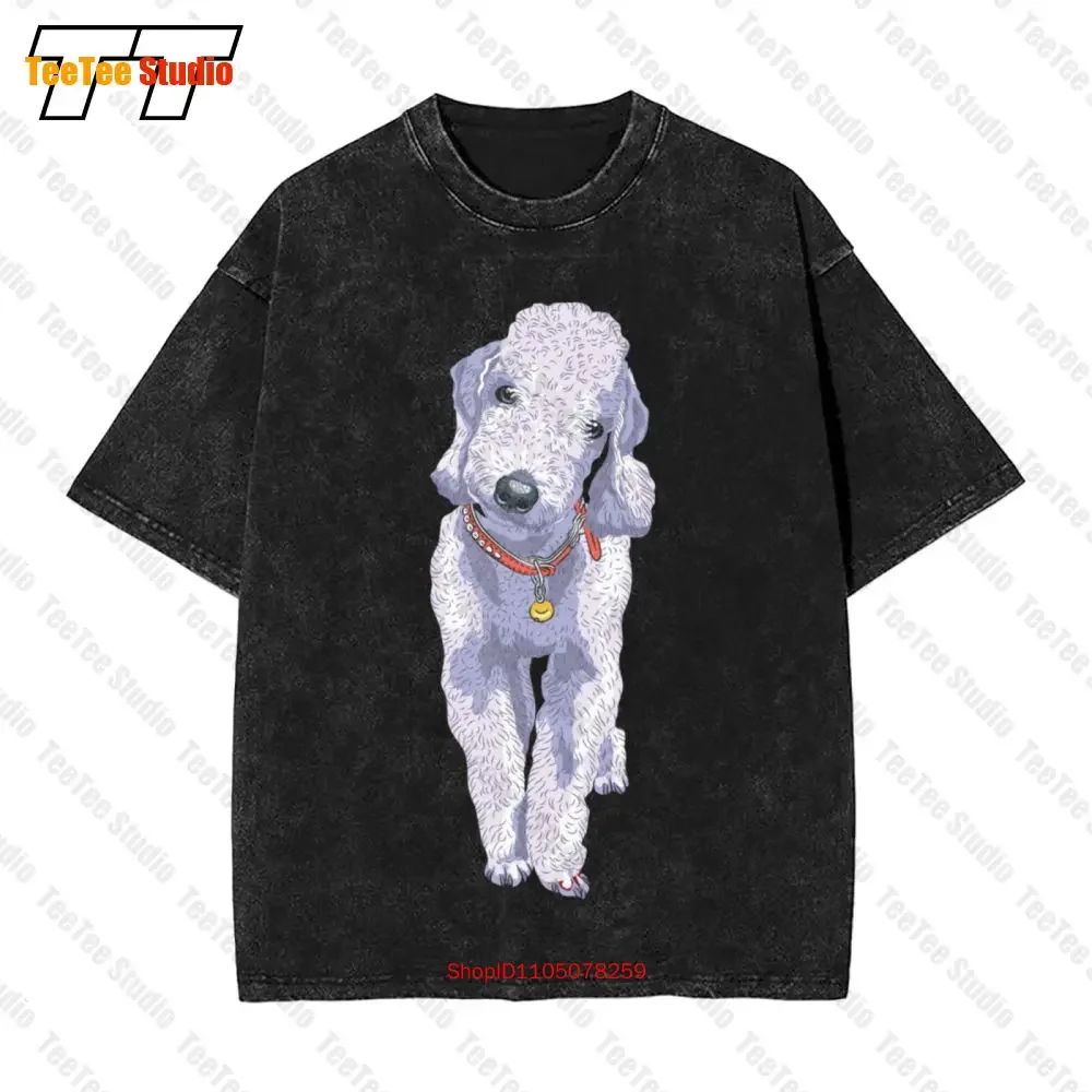 Bedlington Terrier Breed Dog Vintage T-Shirt TWNS