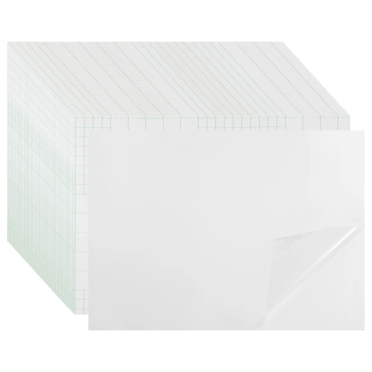 50 Pack Self Adhesive Laminating Sheets, A4 Laminate Sheets , Lamination Sheets for Laminator, No Heat,No Machine Needed