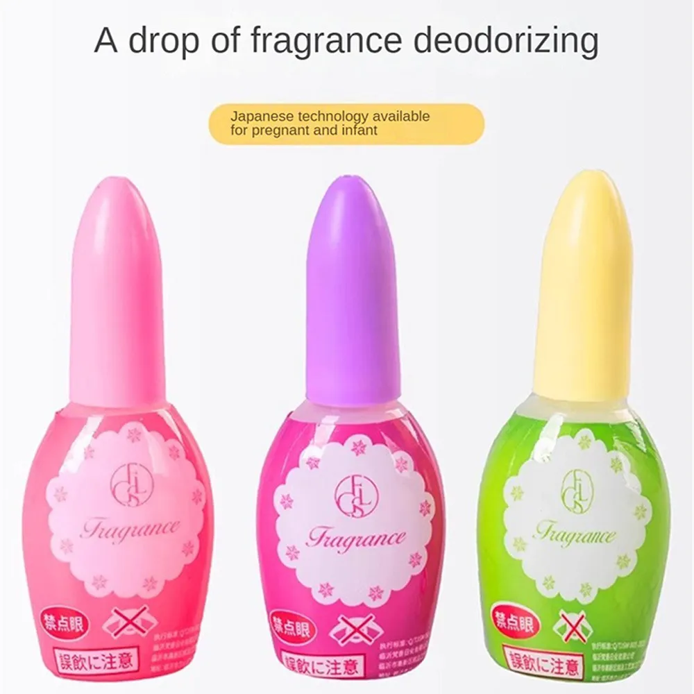 20ml Long-lasting Fragrance Toilet Deodorizer Quick Deodorization Deodorization Air Freshener with Aromatherapy Function