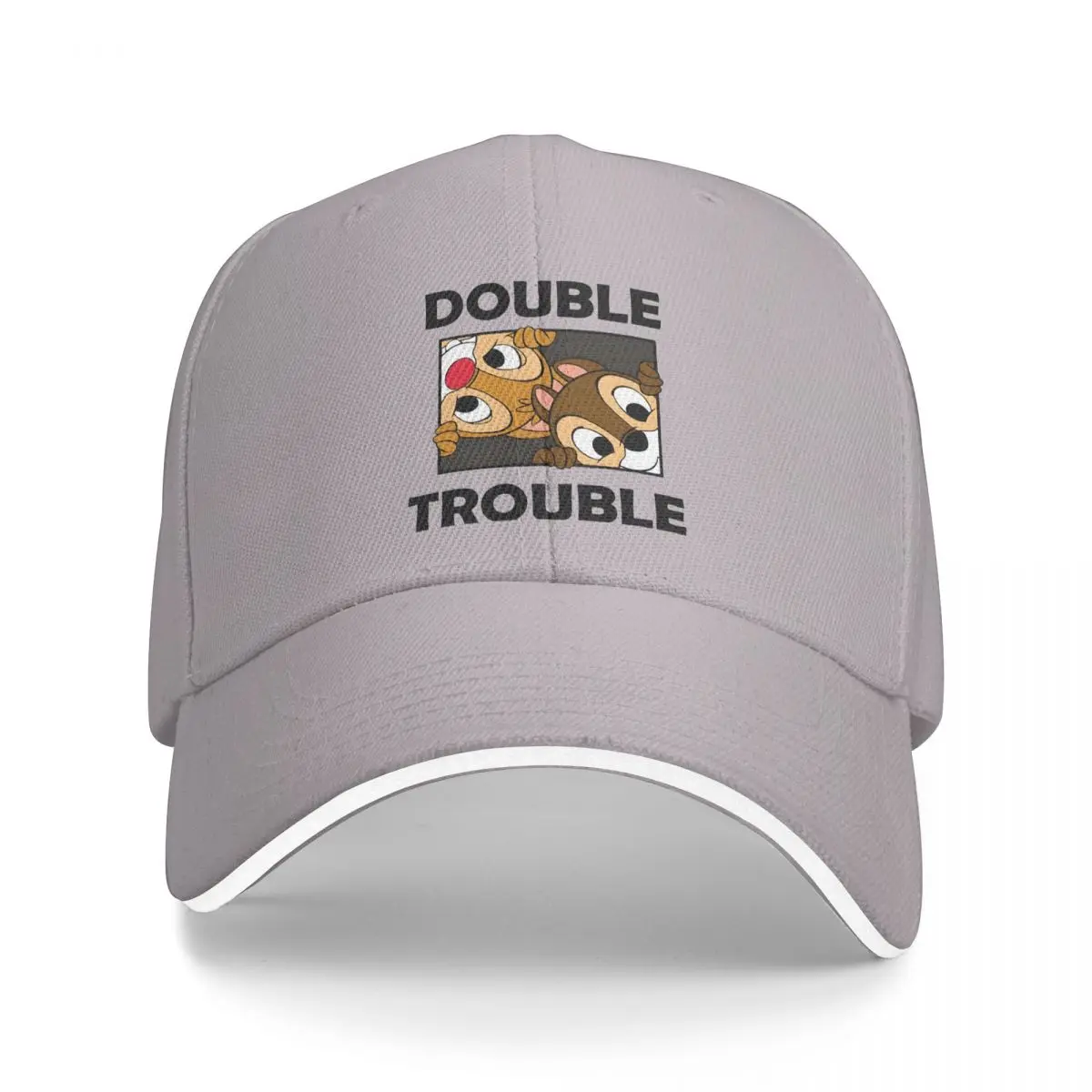 Double Trouble Baseball Cap Men Hats Women Visor Protection Snapback Disney Chip 'n' Dale Caps